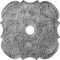 Ekena Millwork Flower Medallion (Canopies up to 6 1/4"), 29"OD x 3 5/8"ID x 1 3/8"P, Ultra Pure White Crackle CM29FWUWC - alternate 1